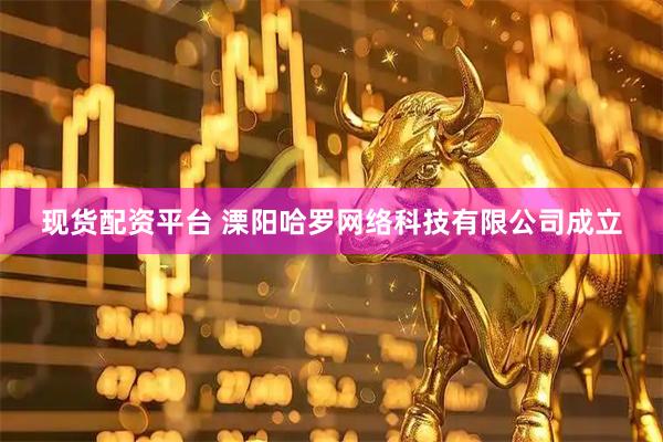现货配资平台 溧阳哈罗网络科技有限公司成立